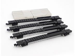 16 - 27 M Adjustable Chassis - Black 